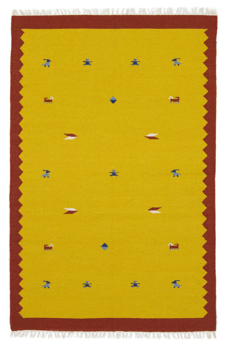 Kilim moderno Tapete 180x120cm - Tapete de lã