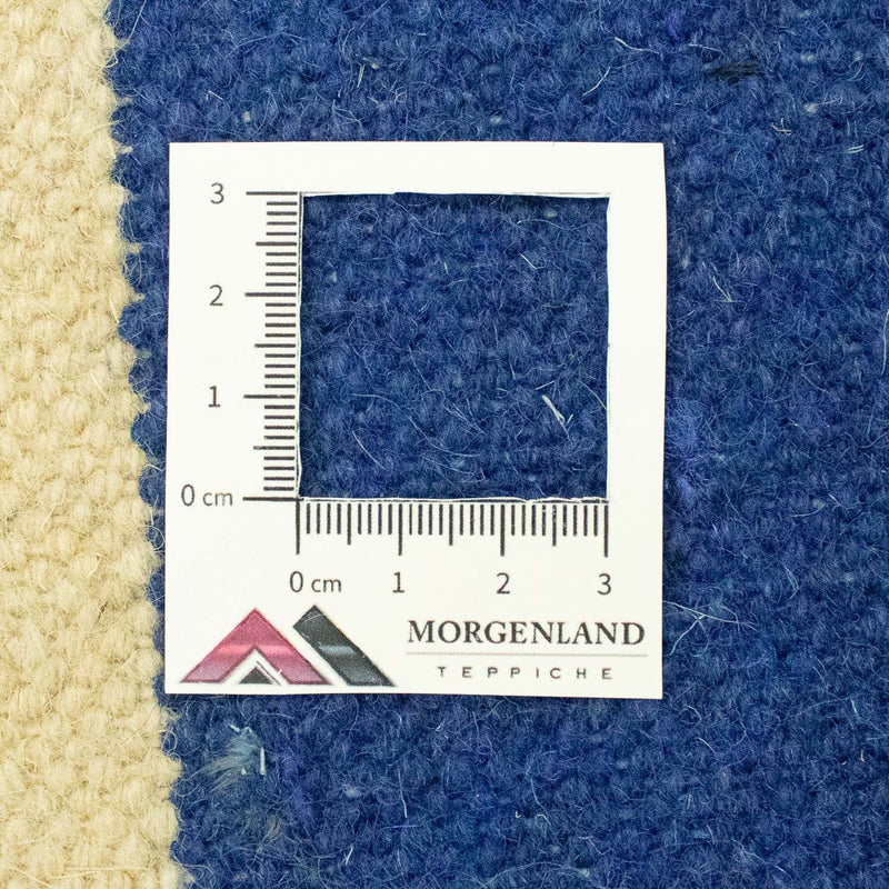 Kelim Teppich - Trendy 300 x 200 cm - blau