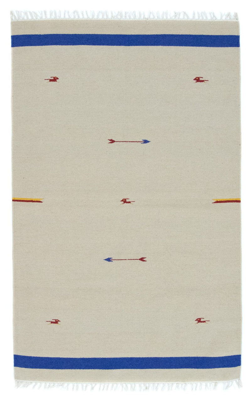 Kilim moderno Tapete 180x120cm - Tapete de lã