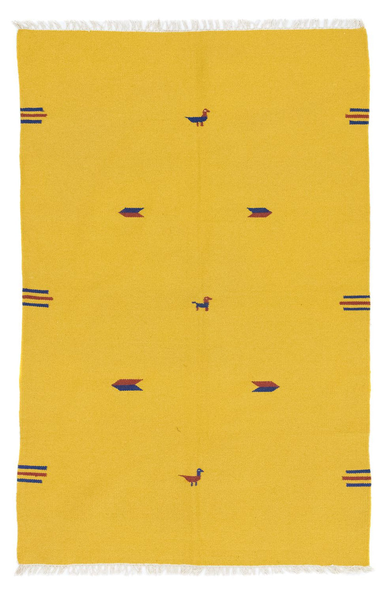 Kilim moderno Tapete 200x140cm - Tapete de lã