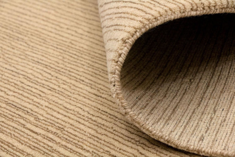 Tapete de lã - 178 x 118 cm - bege