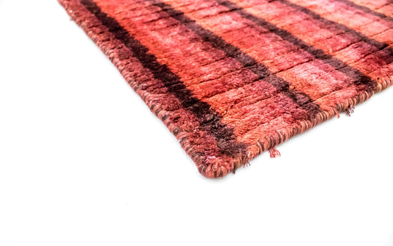 Corredor Tapete de viscose - 203 x 63 cm - vermelho