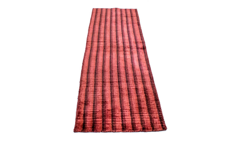Corredor Tapete de viscose - 203 x 63 cm - vermelho