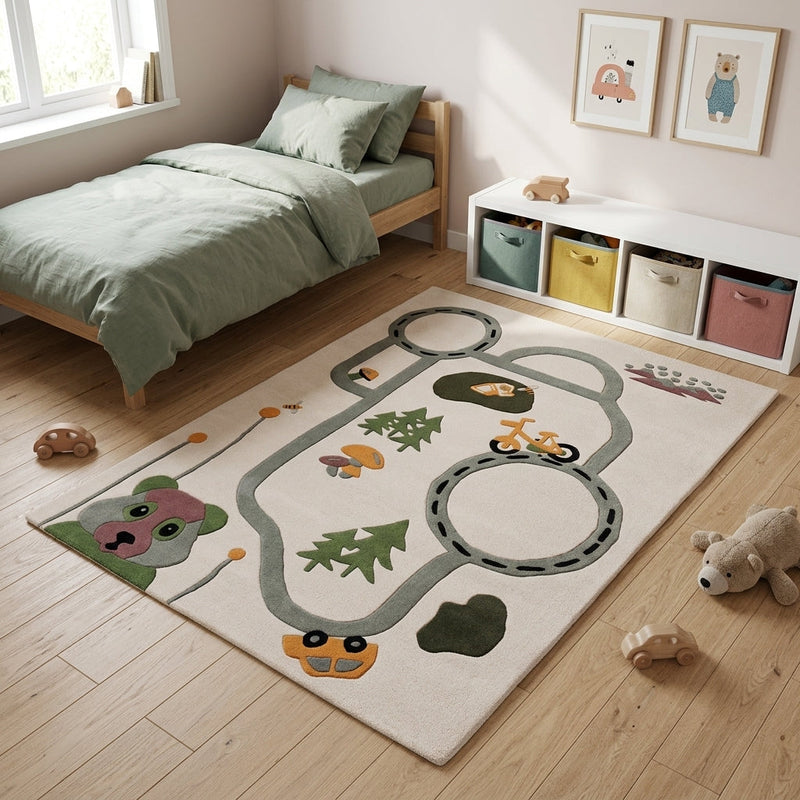 Rua de Brincar Aldeia Tapete Infantil