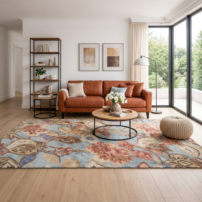 Tapete de desenhador FloralThreads - Designerteppich