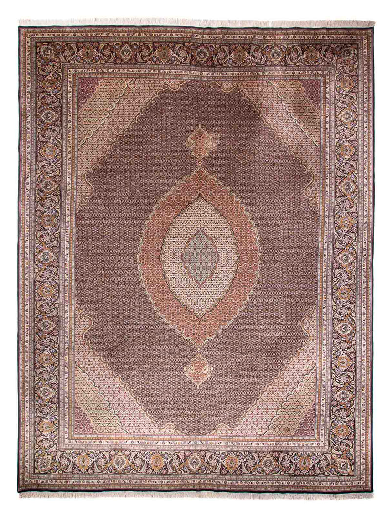 Täbriz - 50 Raj Teppich 390x304cm - Perserteppich