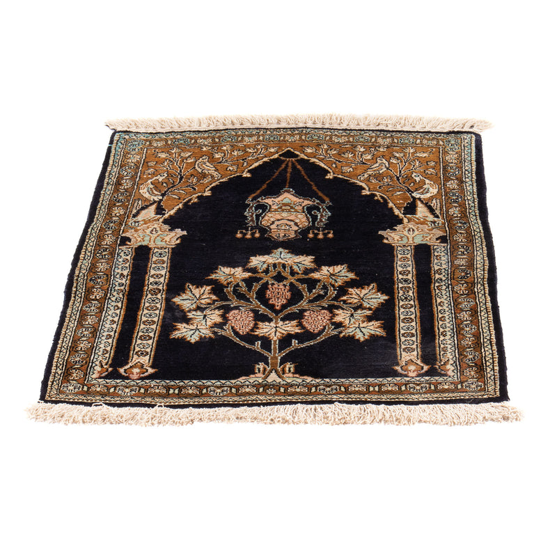 Ghom - Seide Teppich 72x57cm - Perserteppich