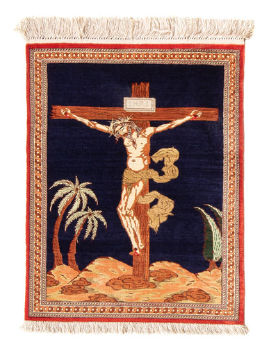 Qom seda Tapete 56x71cm - Tapete persa