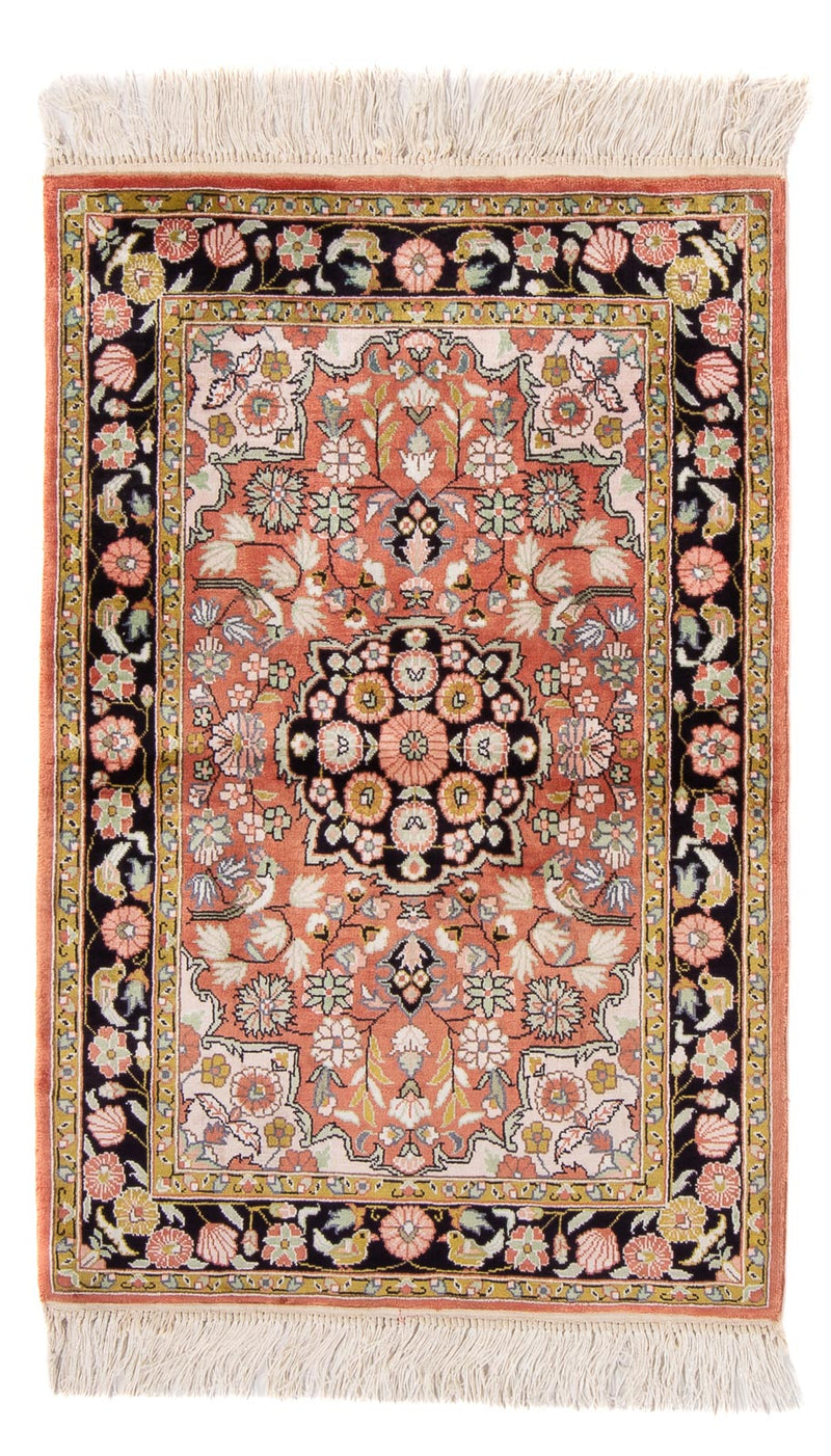 Seda chinesa Tapete 93x62cm - Tapete Oriental