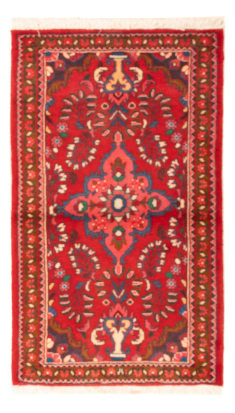 Perserteppich - Nomadic - 124 x 71 cm - rot