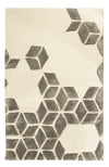 Tapete de lã 60x90cm - Tapete de lã - Rectangular / Bege / 60 x 90 cm Rectangular