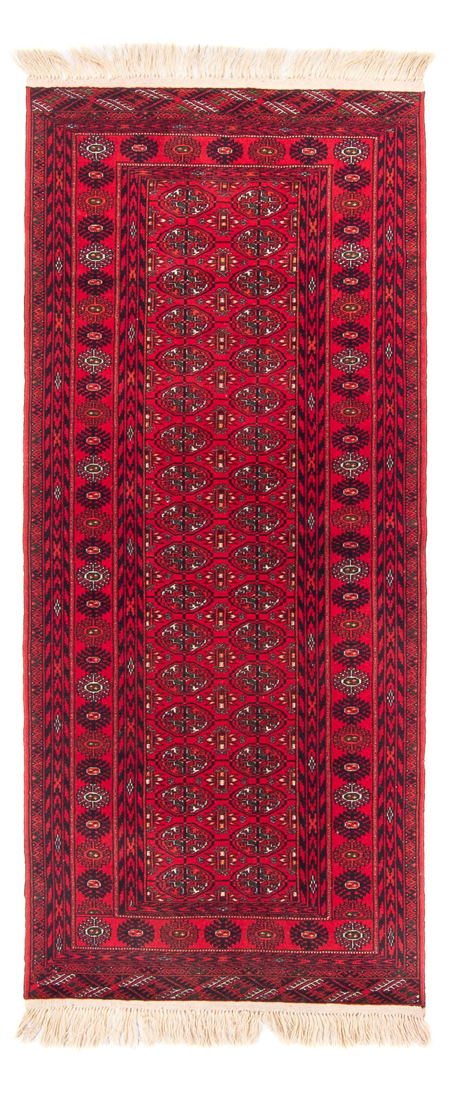 Afghan Teppich 200x80cm - Orientteppich