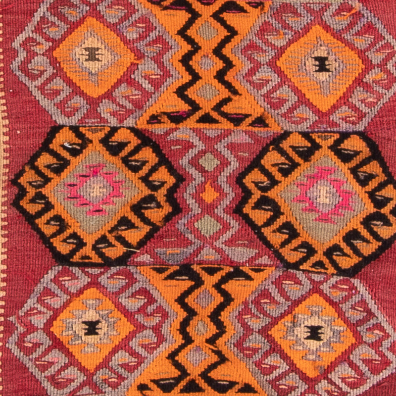 Kilim antigo Tapete 374x129cm