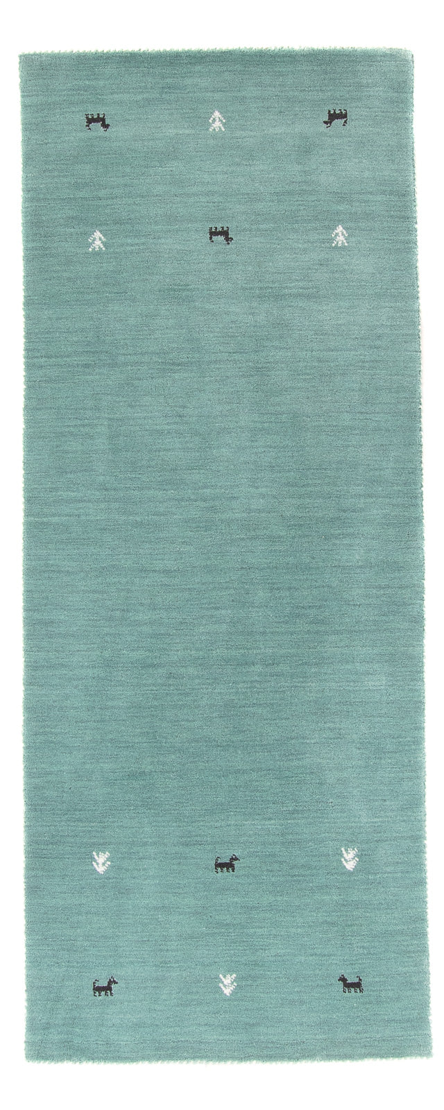 Gabbeh Loom Tapete 200x75cm - Tapete de lã