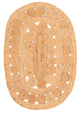 Tapete de juta Tapete 91x61cm - Tapete de lã