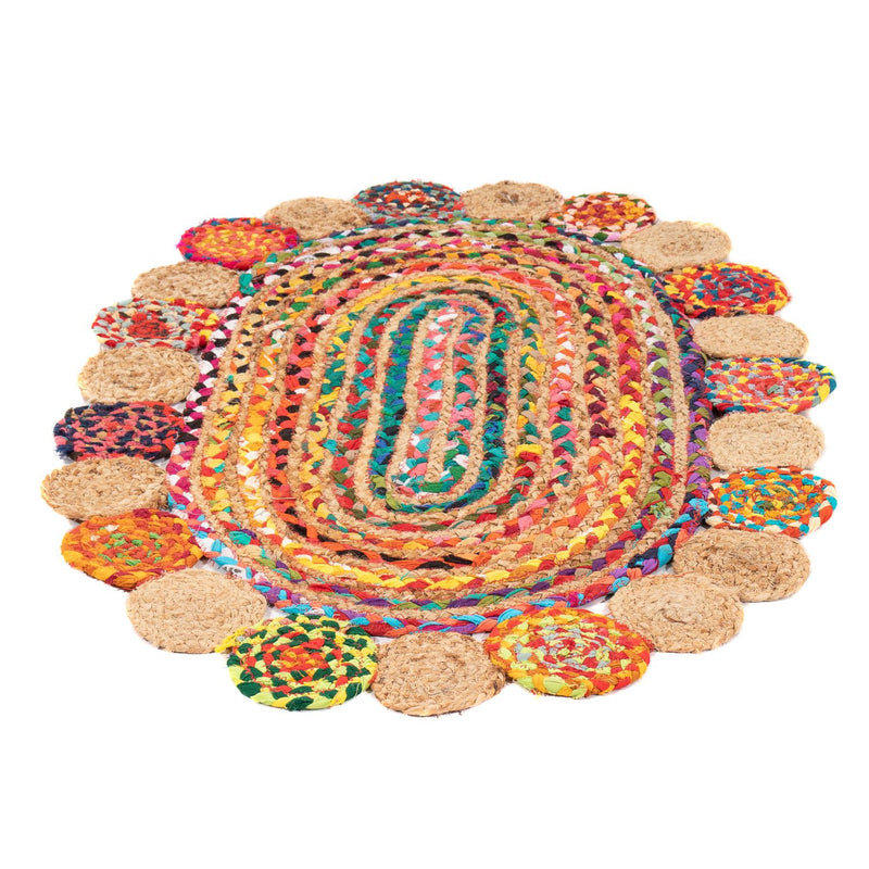 Tapete de juta Tapete 91x61cm - Tapete de lã