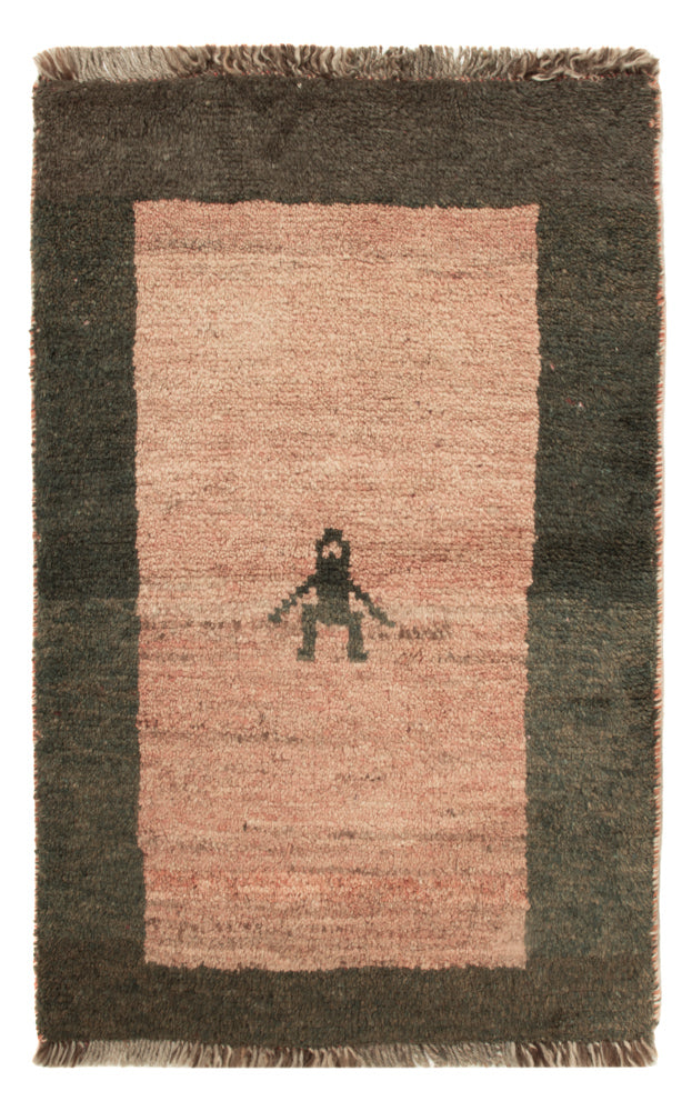 Gabbeh persa Tapete 82x56cm - Tapete de lã