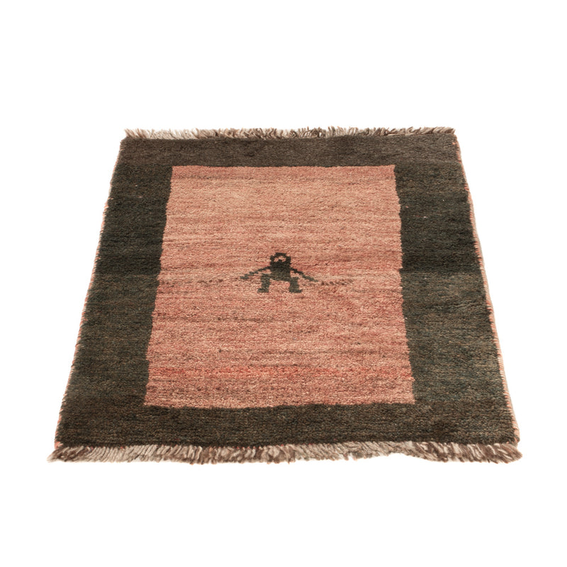 Gabbeh persa Tapete 82x56cm - Tapete de lã