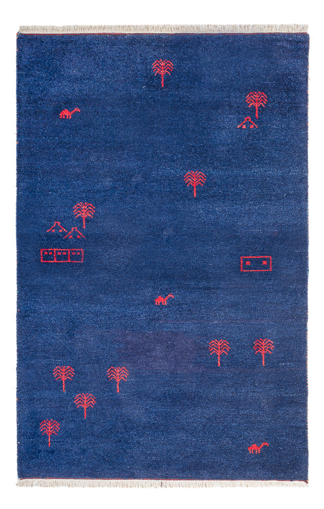 Gabbeh Indo Tapete 180x120cm - Tapete de lã