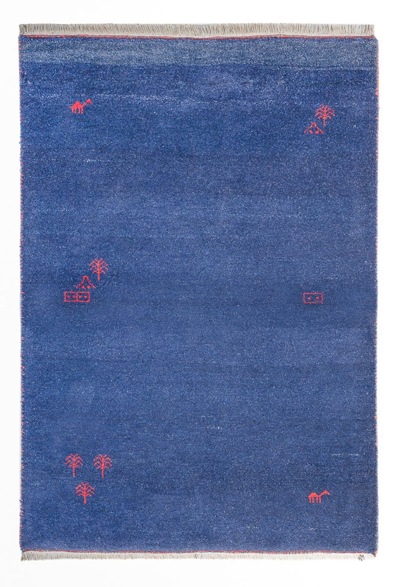 Gabbeh Indo Tapete 180x120cm - Tapete de lã