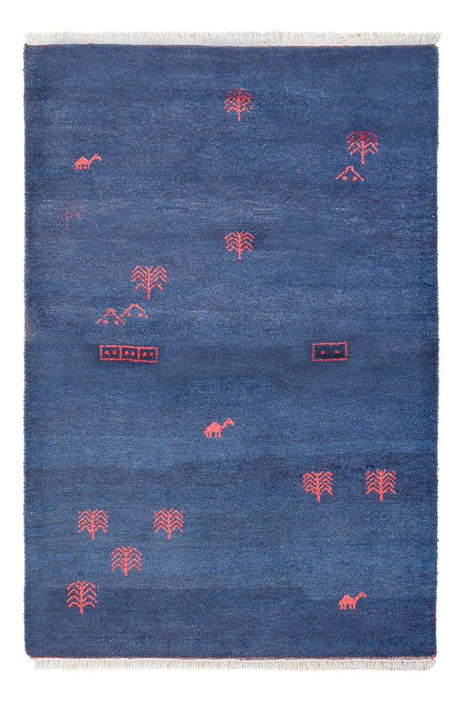 Gabbeh Indo Tapete 180x120cm - Tapete de lã