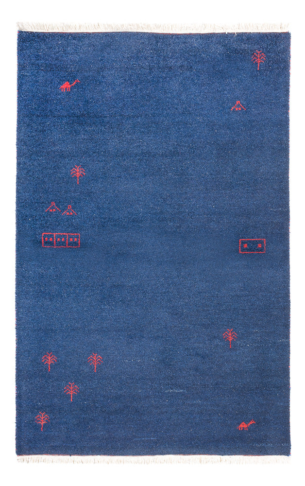 Gabbeh Indo Tapete 180x120cm - Tapete de lã