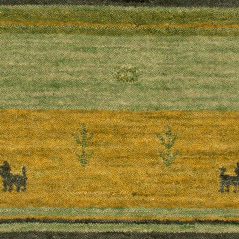Gabbeh Loom Tapete 90x60cm - Tapete de lã