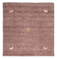 Tapete Gabbeh - Softy praça  - 150 x 150 cm - castanho – product image