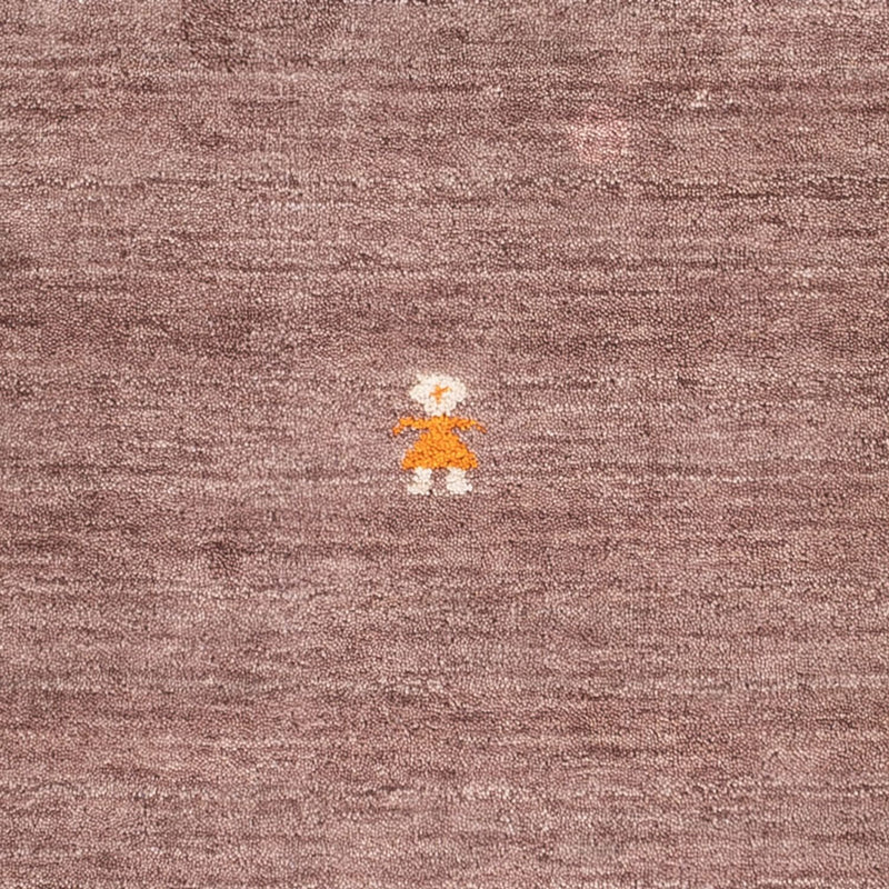 Tapete Gabbeh - Softy praça  - 150 x 150 cm - castanho