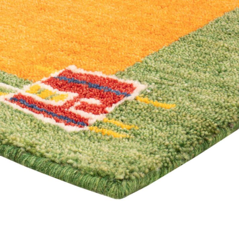 Gabbeh Loom Tapete 200x80cm - Tapete de lã