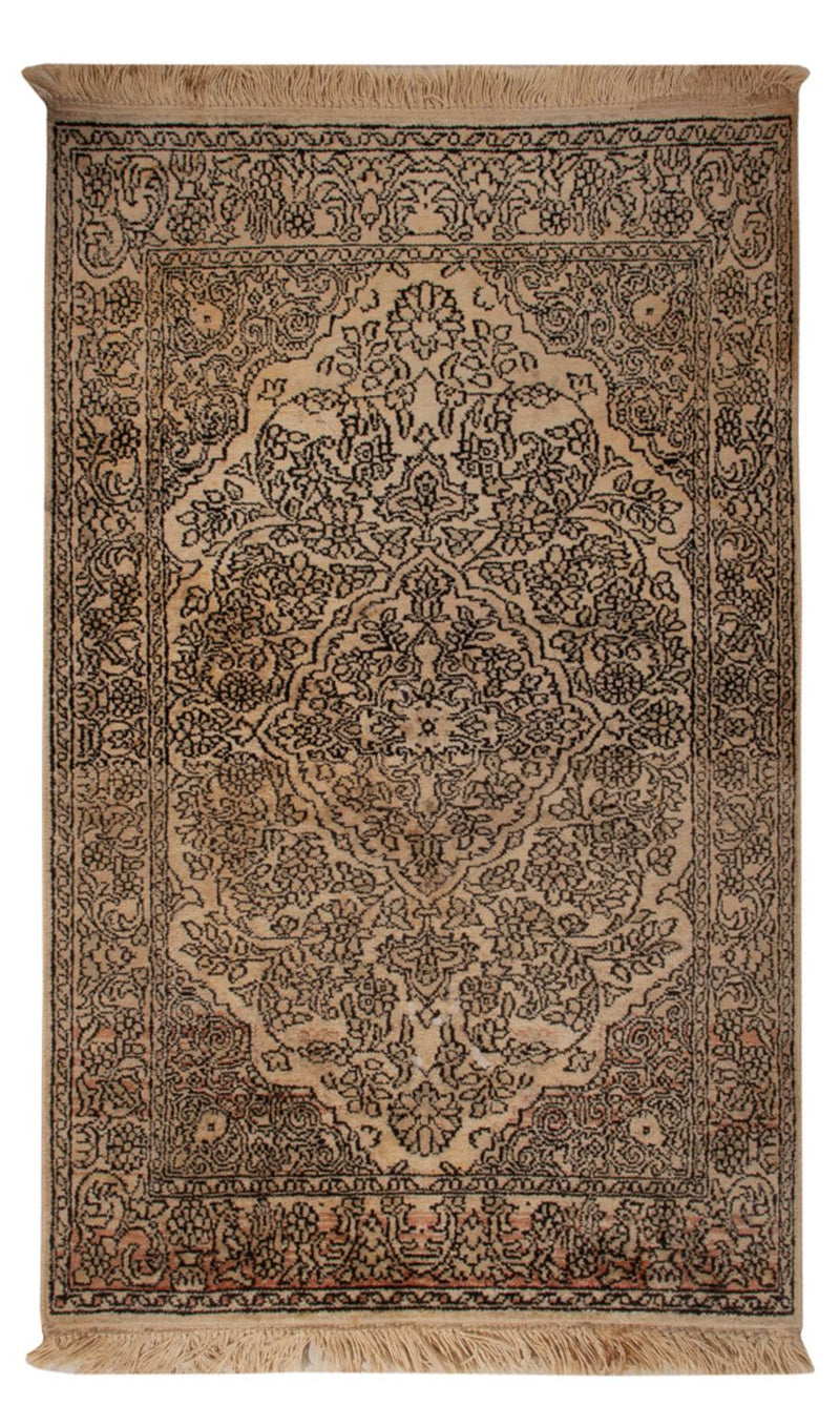 Seda da Caxemira Tapete 103x60cm - Tapete Oriental