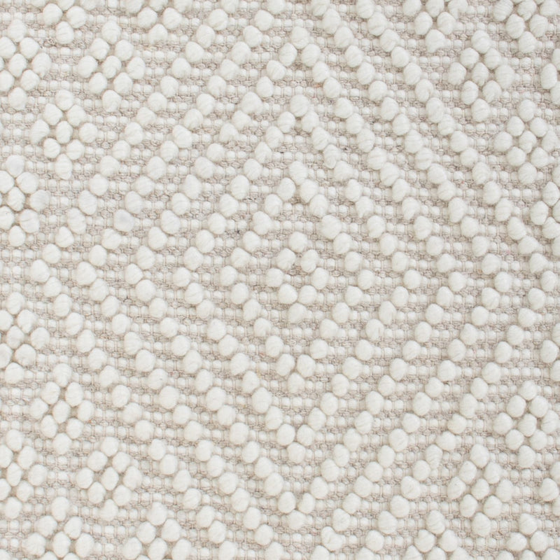 Tapete de lã - 96 x 62 cm - cinzento claro