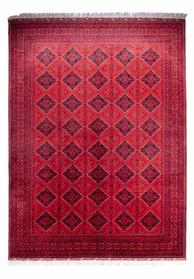 Tapete afegão 292x414cm - Tapete Oriental - vermelho