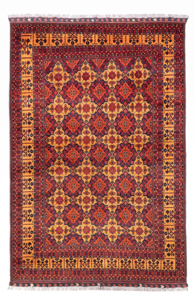 Tapete afegão 296x197cm - Tapete Oriental