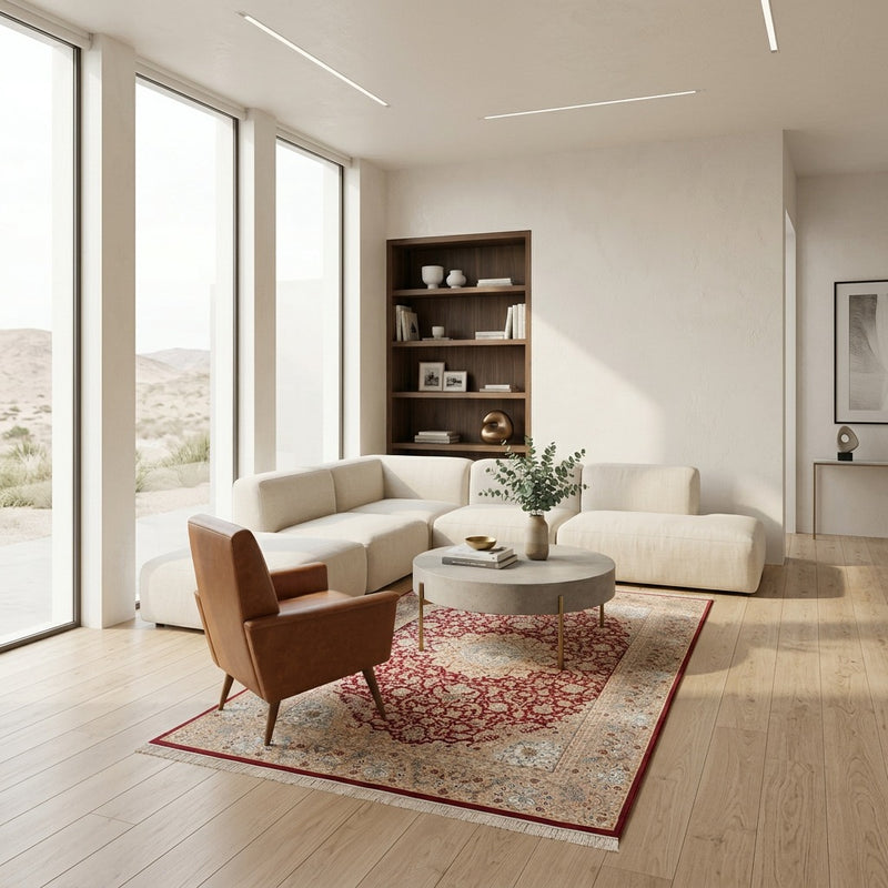 Qom seda Tapete 227x145cm