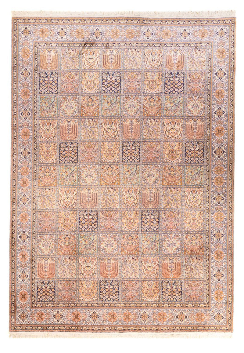 Seda da Caxemira Tapete 337x247cm - Tapete Oriental