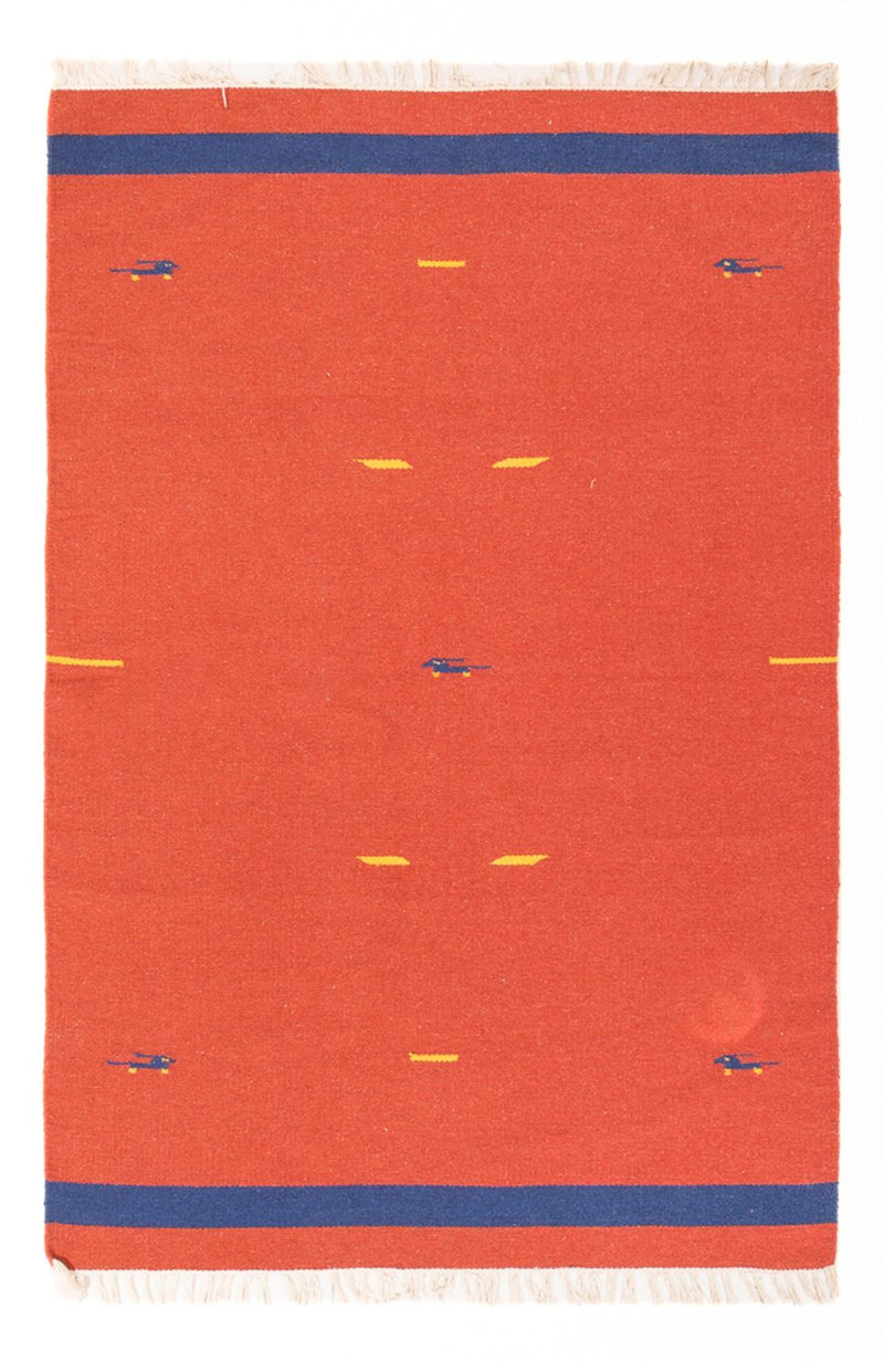 Kilim moderno Tapete 180x120cm - Tapete de lã