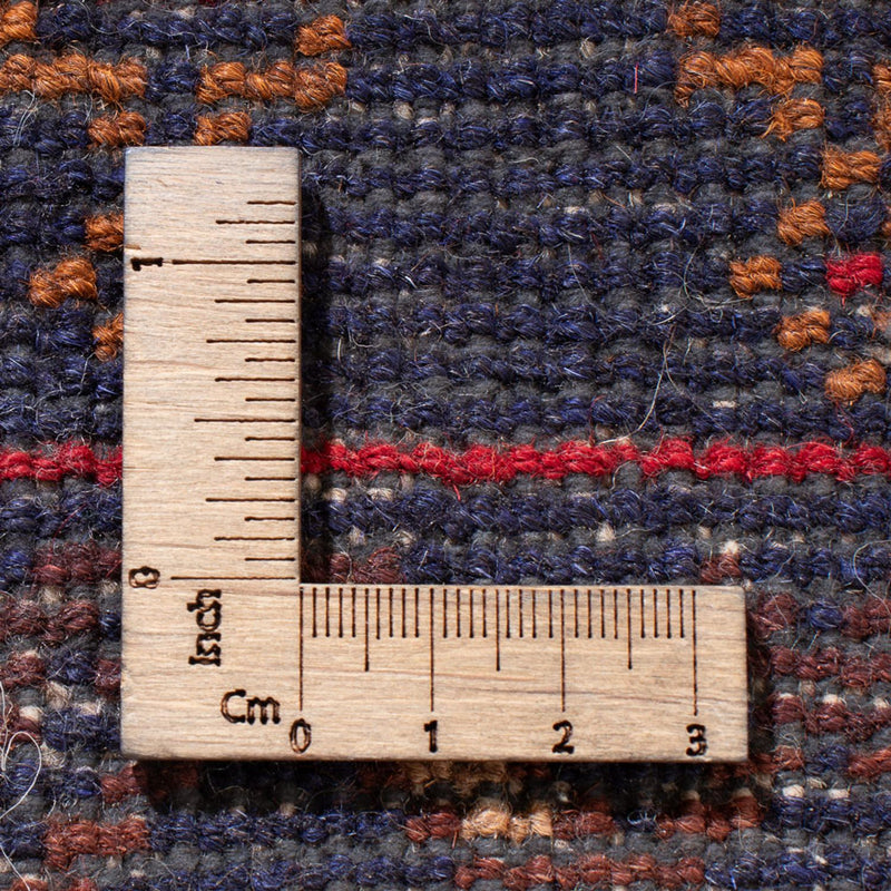 Tapete Baluch - 131 x 71 cm - multicolorido