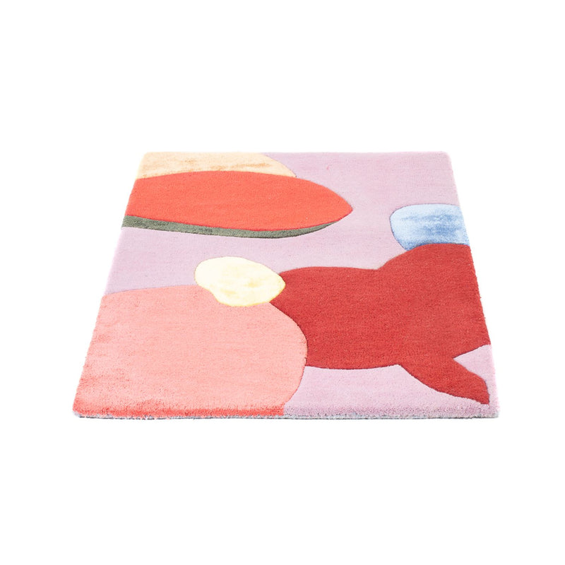 Tapete de lã 92x62cm - Tapete de lã
