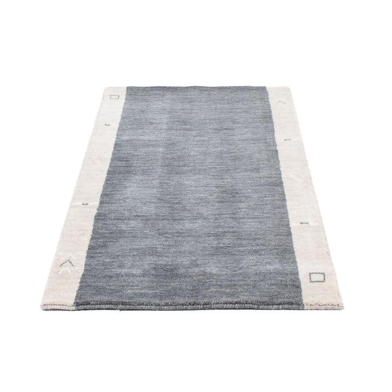 Tapete Gabbeh - Indus - 140 x 70 cm - cinzento