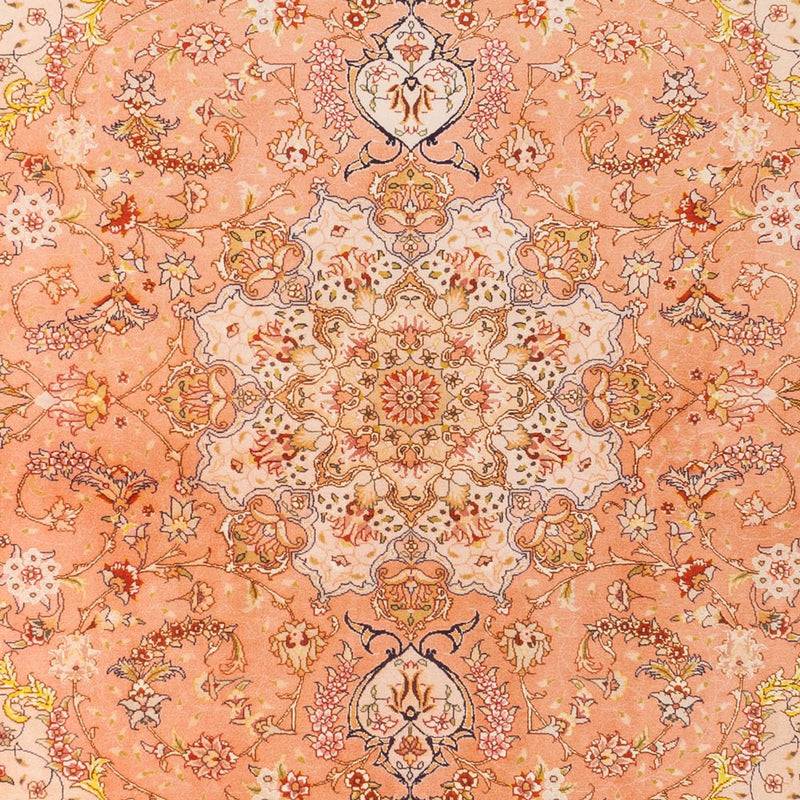 Tapete Persa - Tabriz - Royal - 200 x 150 cm - salmão