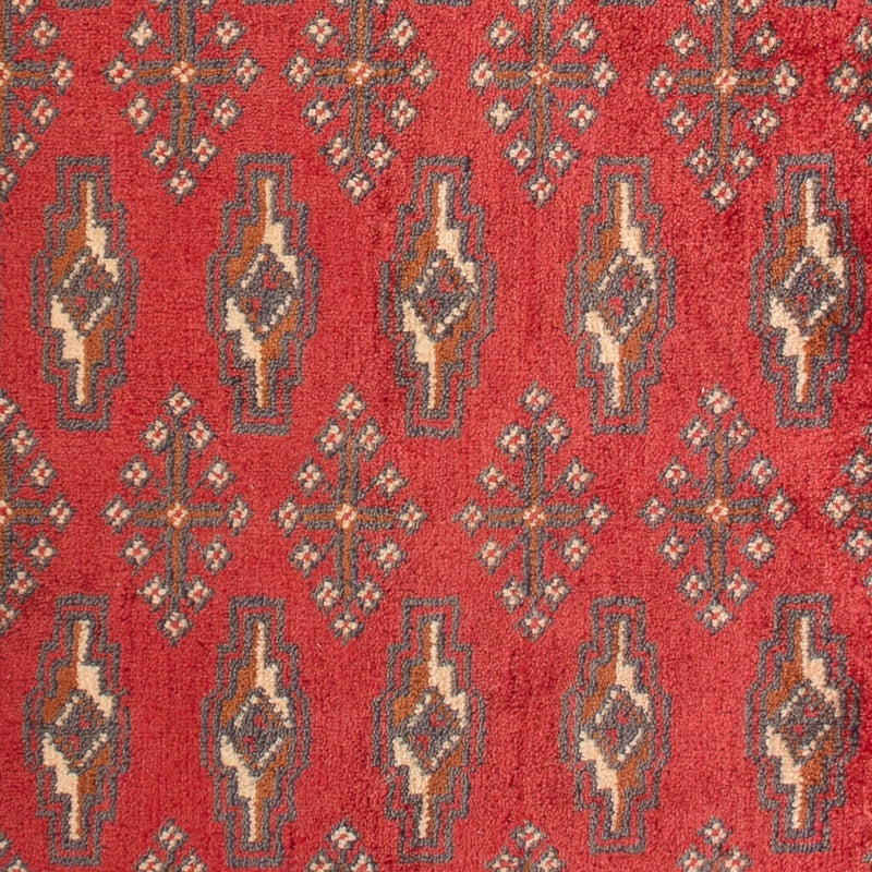 Corredor Tapete turquaman - 130 x 60 cm - vermelho