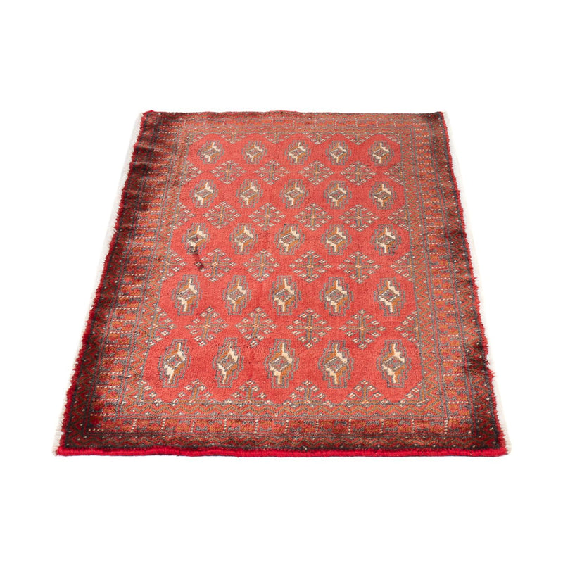Corredor Tapete turquaman - 130 x 60 cm - vermelho