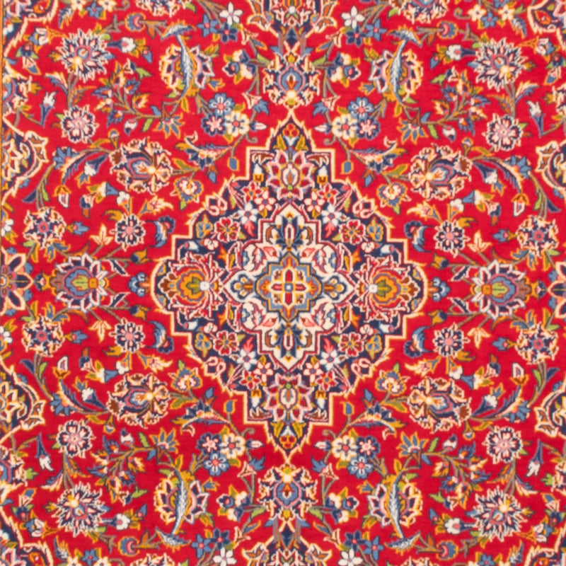 Tapete persa - Keshan - 345 x 227 cm - vermelho