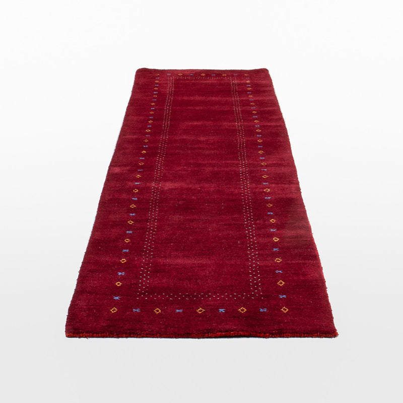 Gabbeh Indo Tapete 300x80cm - Tapete de lã