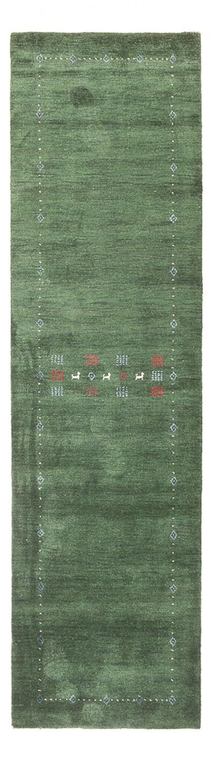 Gabbeh Indo Tapete 300x80cm - Tapete de lã