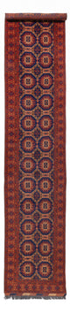 Tapete afegão 394x80cm - Tapete Oriental
