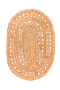 Tapete de juta Tapete Darcia - Tapete de lã – product image