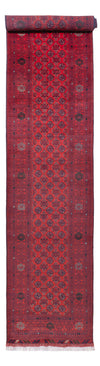 Bukhara Tapete 89x479cm - Tapete Oriental - Passadeira / Vermelho / 89 x 479 cm Passadeira