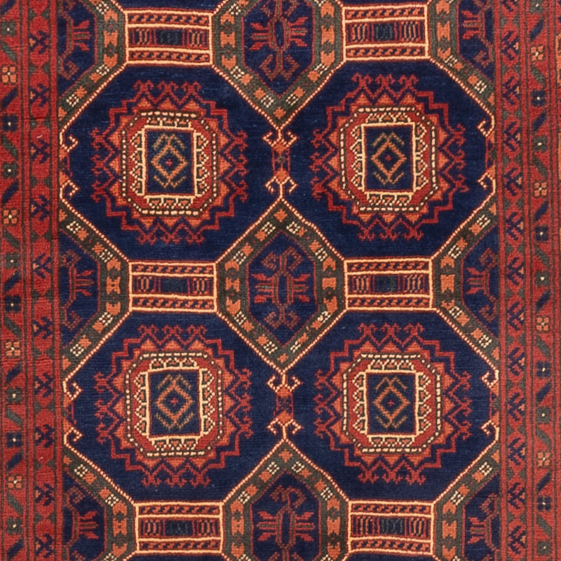 Tapete afegão 409x86cm - Tapete Oriental